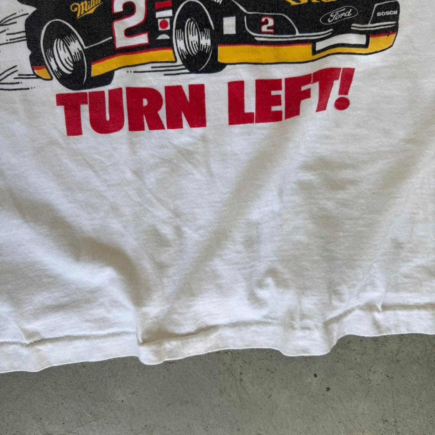 Vintage 90s Taz Rusty Wallace NASCAR Racing T-Shirt - X-Large