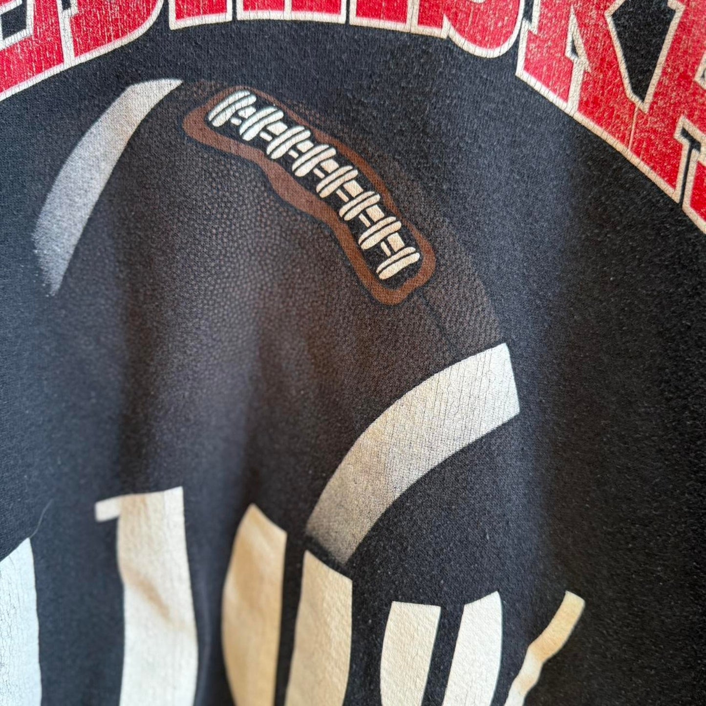 Vintage 90s Nebraska Huskers Football 110% Crewneck - X-Large