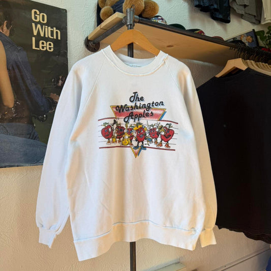 Vintage 80s The Washington Apples Parody Crewneck - X-Large