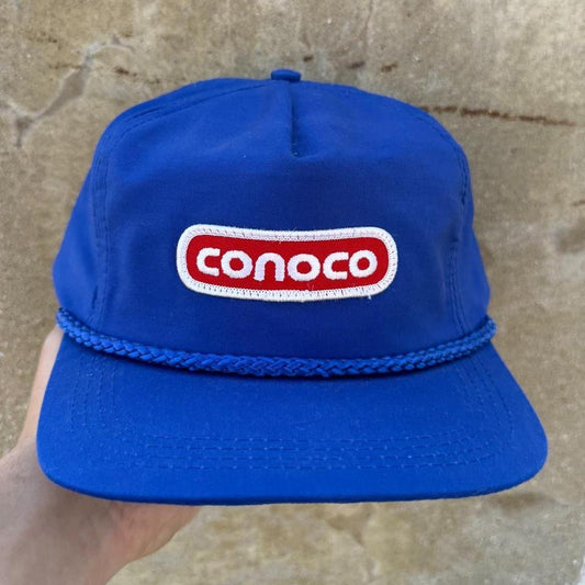 Vintage 90s Conoco Gas Logo Snapback