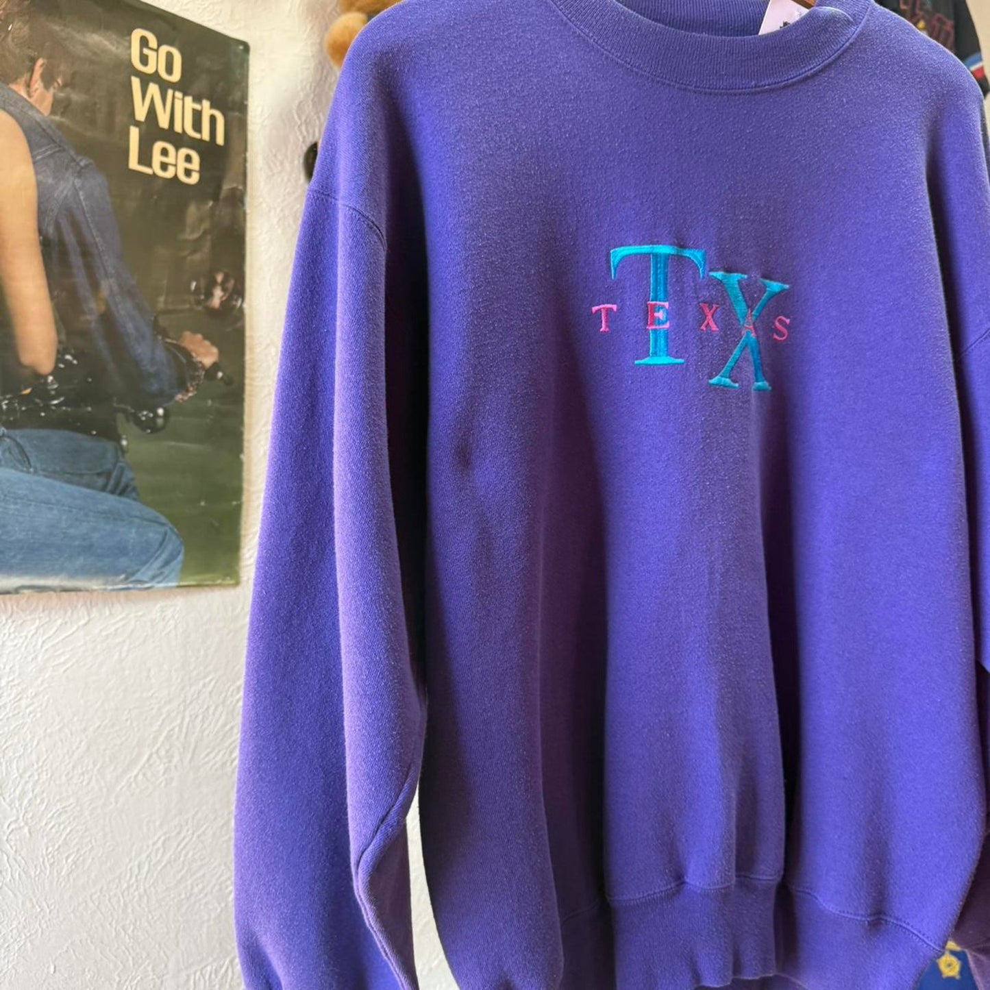 Vintage 90s Texas Calvin Klein Parody Crewneck - X-Large