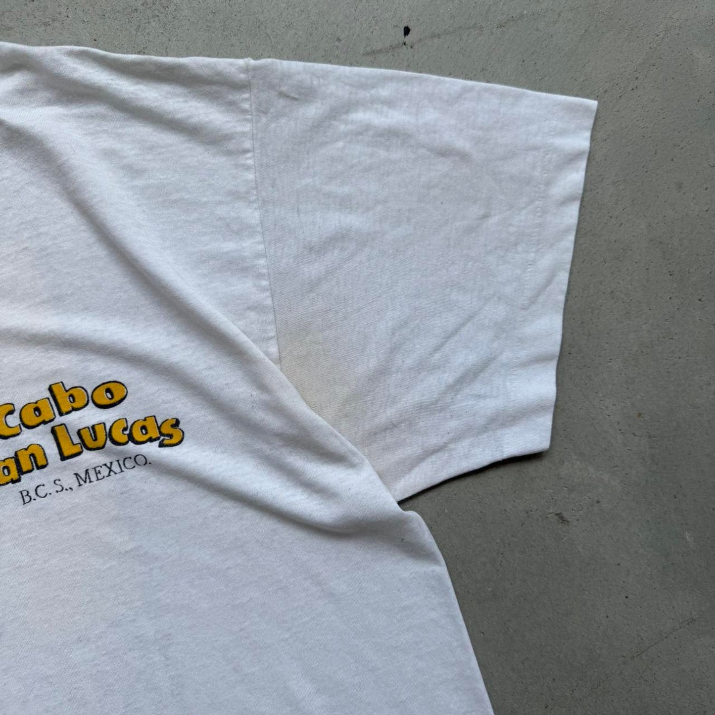 Vintage 90s Bury the Bone Cabo Cartoon Humor T-Shirt - X-Large