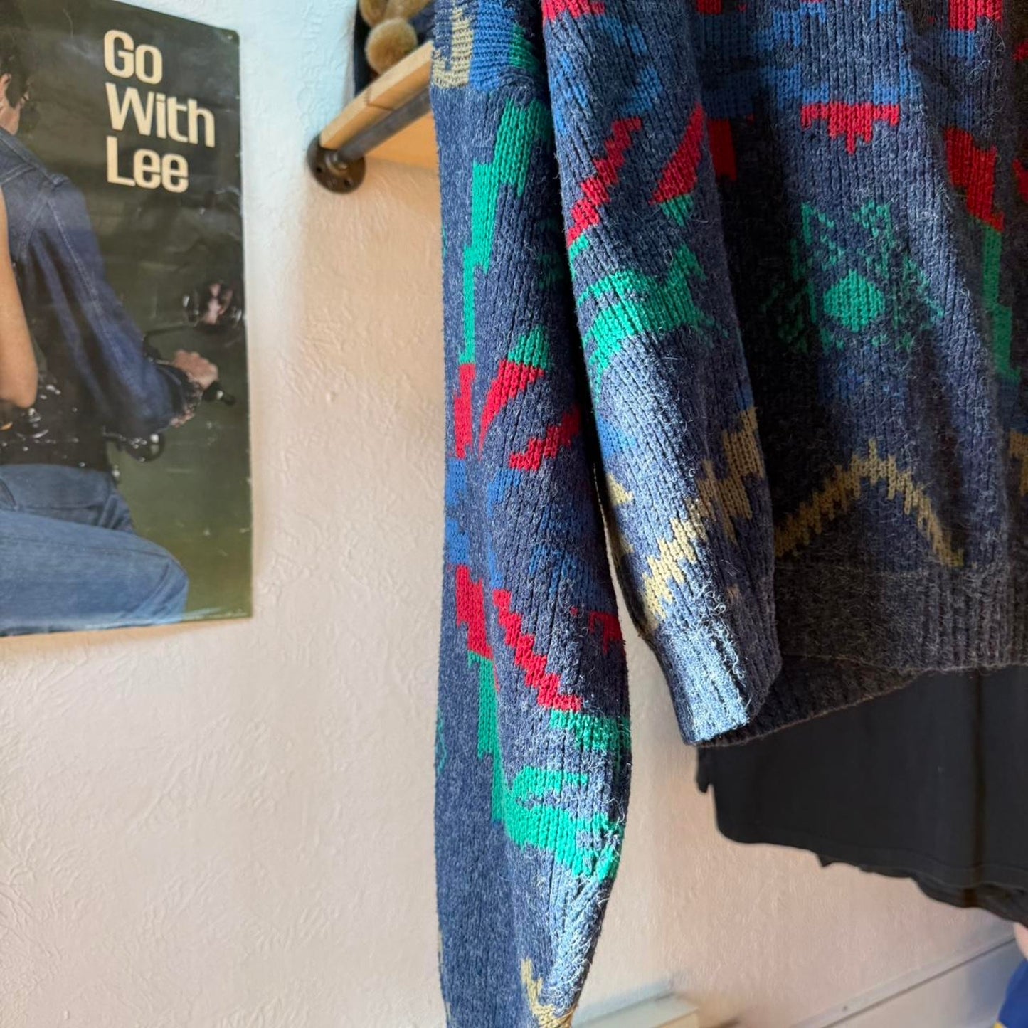 Vintage 90s Pegasus Knit Patterned Sweater - X-Large