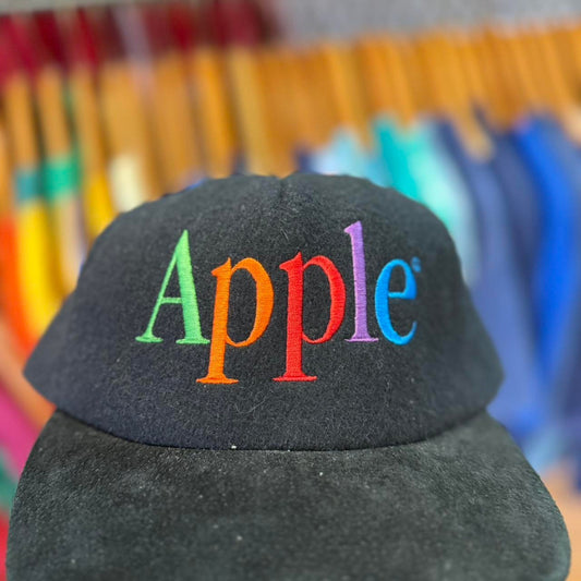 Vintage 90s Apple Computers Spell Out Logo Snapback