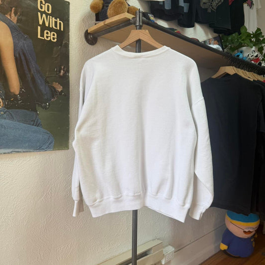 Vintage 90s Nebraska Huskers School Crest Crewneck - Large