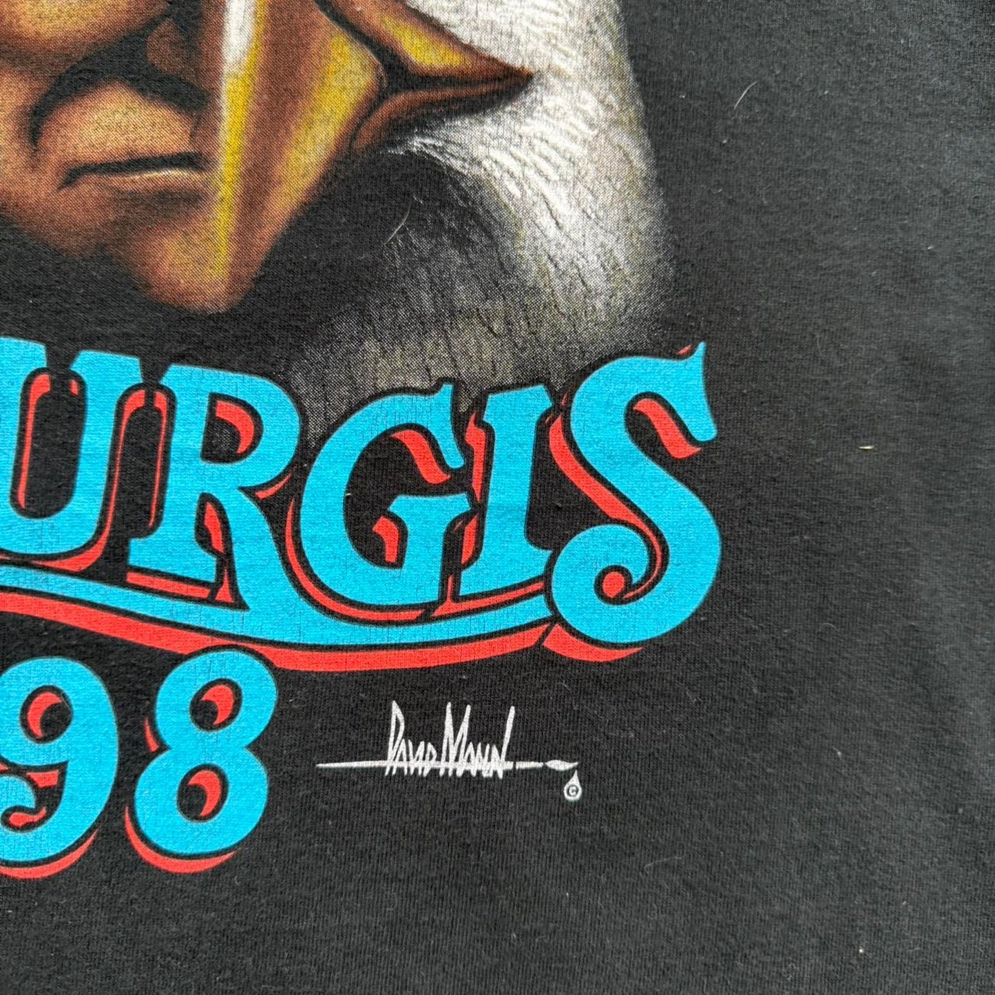 Vintage 1998 Sturgis Eagle Native American Biker T-Shirt - X-Large