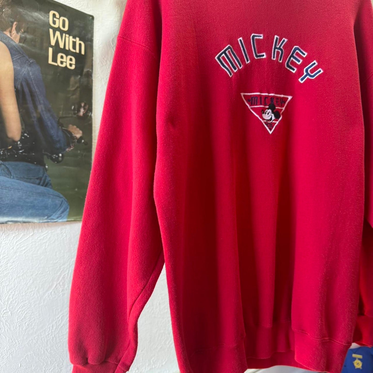 Vintage 90s Mickey Mouse Disney Crewneck - X-Large