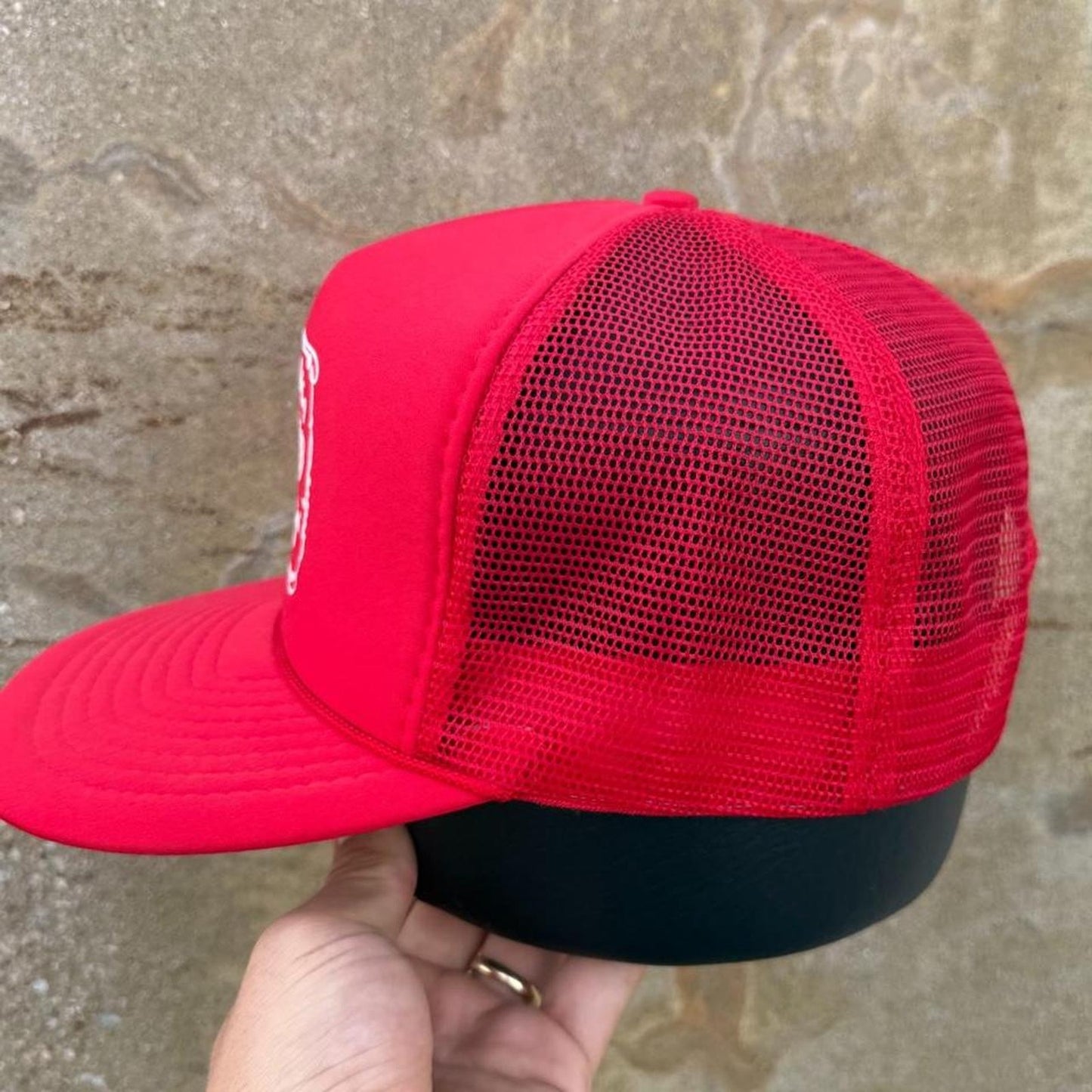 Vintage 90s Nebraska Ass Kickin Football Trucker Snapback