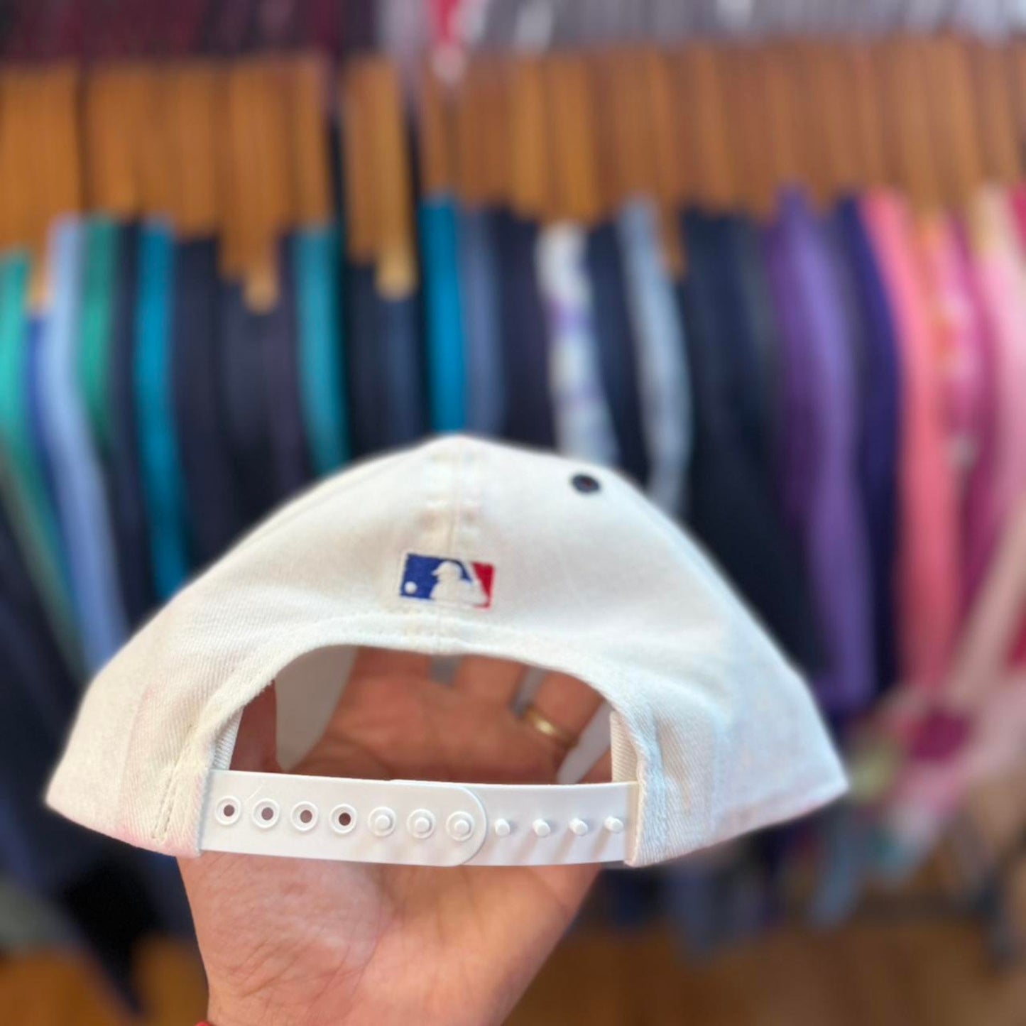 Vintage 90s Milwaukee Brewers New Era NWT Snapback