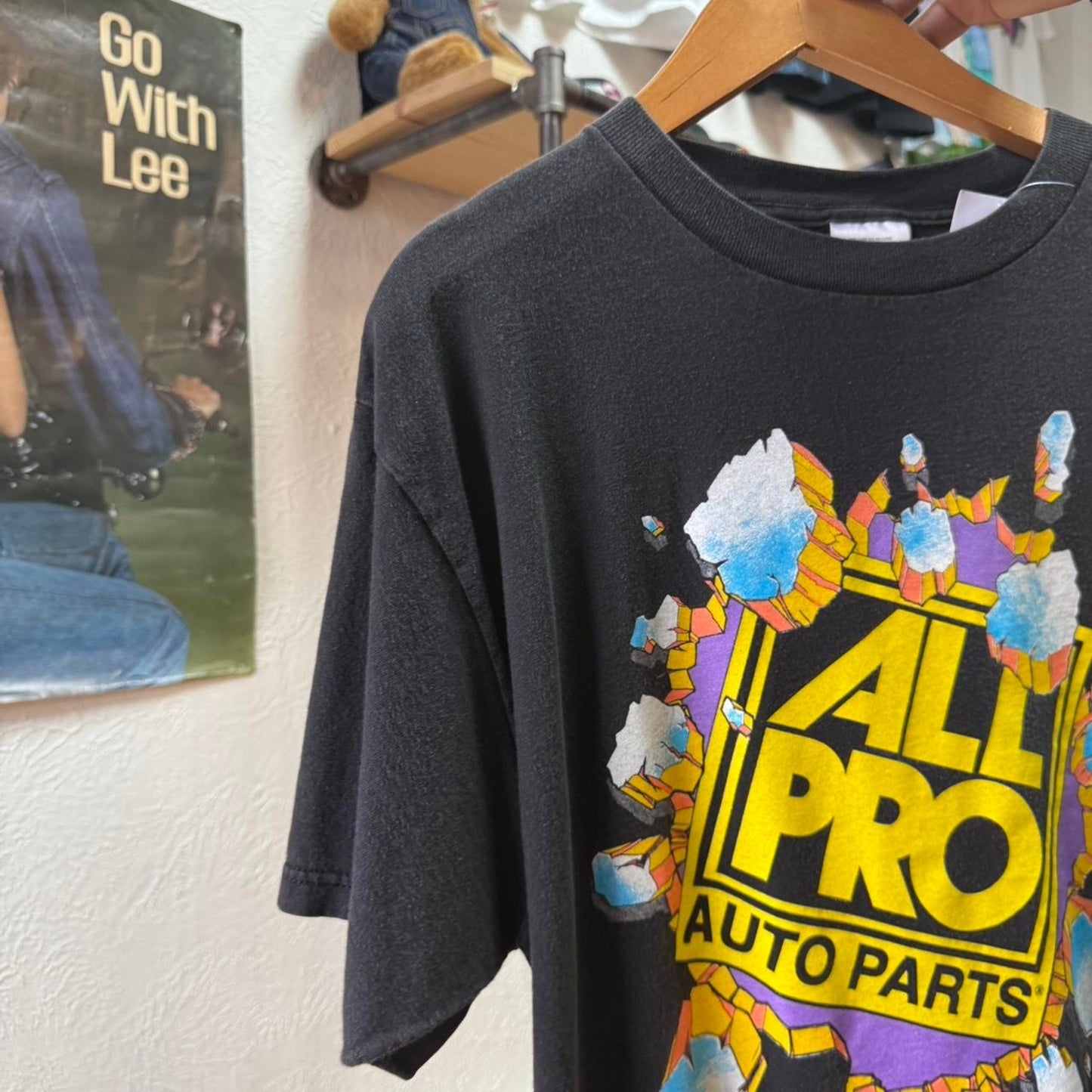 Vintage 90s All Pro Auto Parts Break Through T-Shirt - X-Large