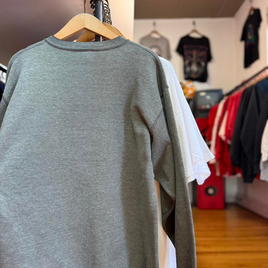 Vintage 90s Deer Animal Nature River Crewneck - Large