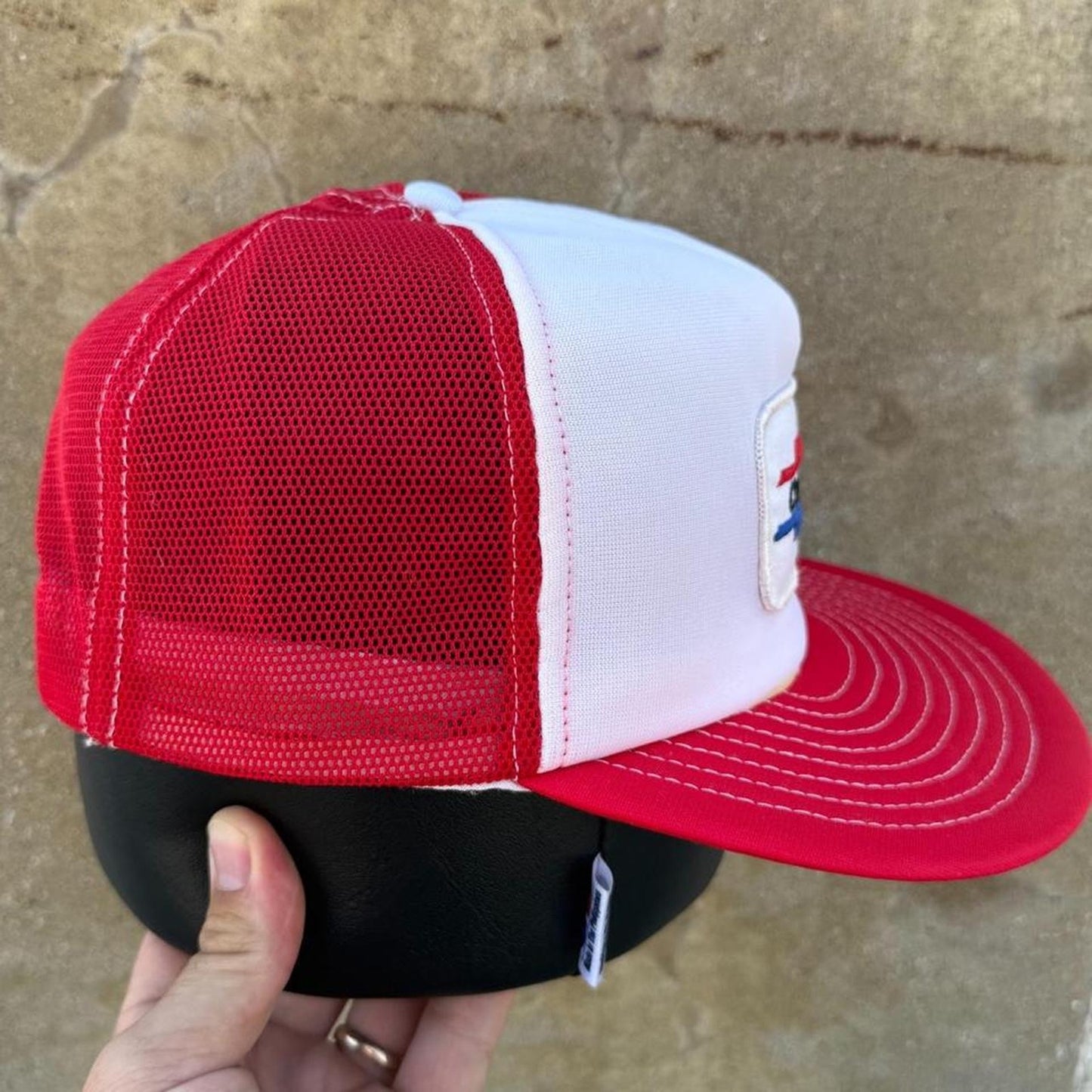 Vintage 89s Chevrolet Patch Trucker Cap