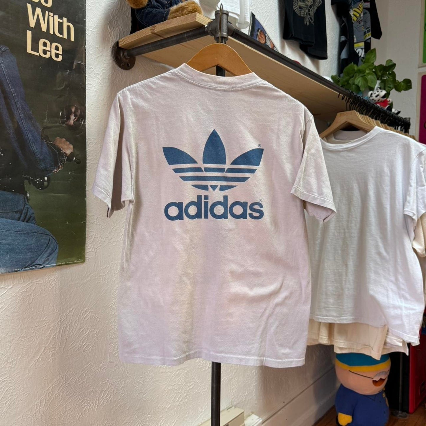 Vintage 80s Strohs Run For Liberty III New York Adidas T-Shirt - Large