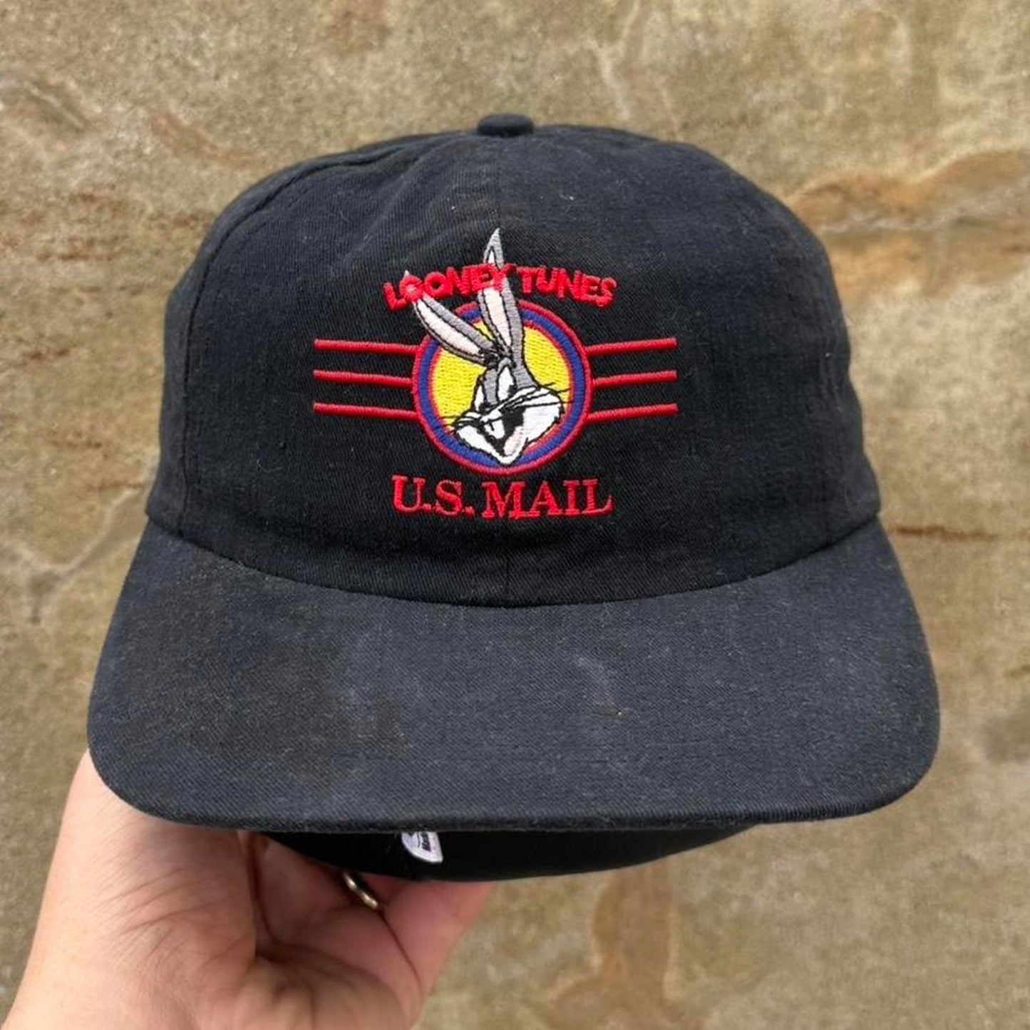 Vintage 90s Looney Tunes Bugs Bunny Cartoon Snapback
