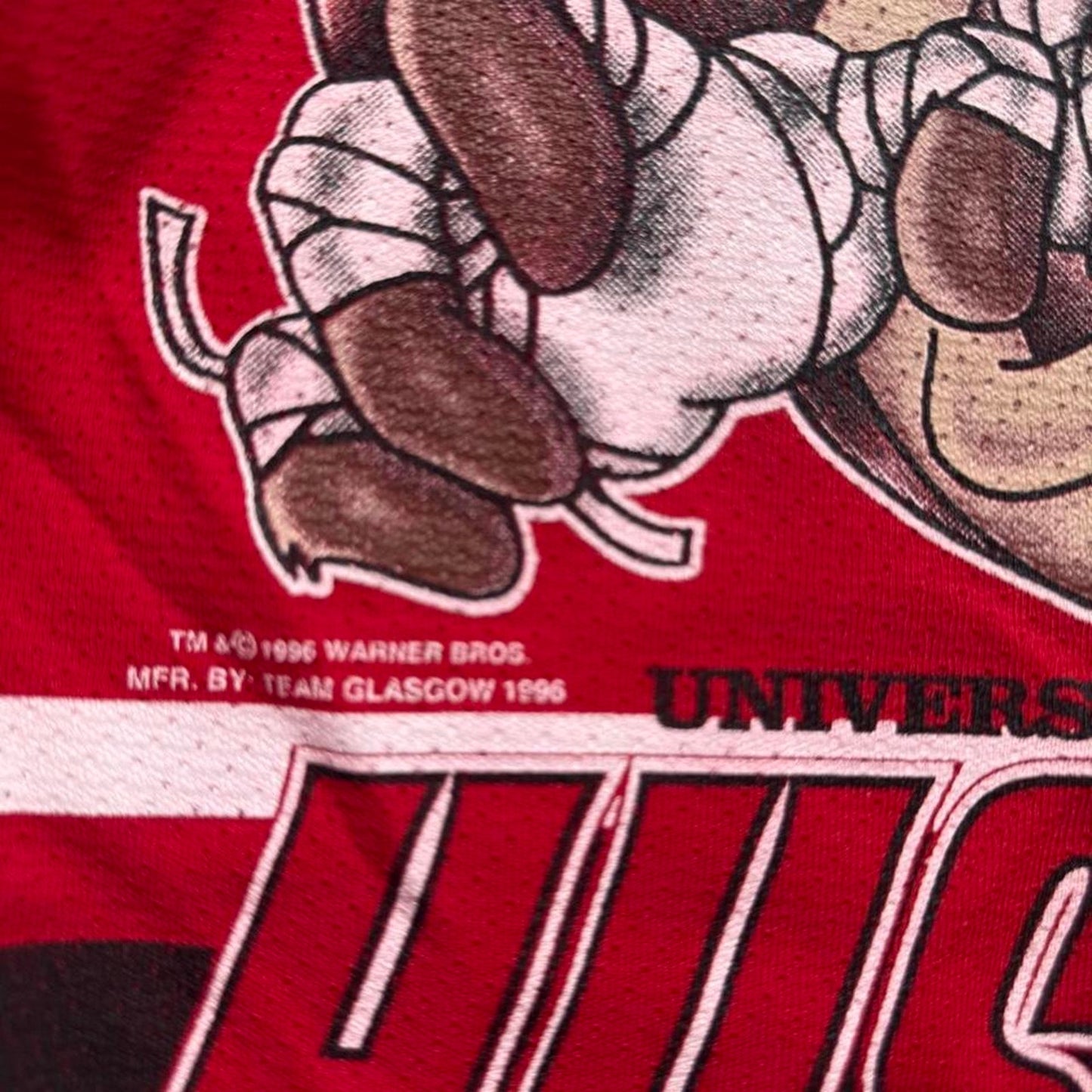 Vintage 90s Nebraska Huskers Taz Jersey - Kids Medium 6-8