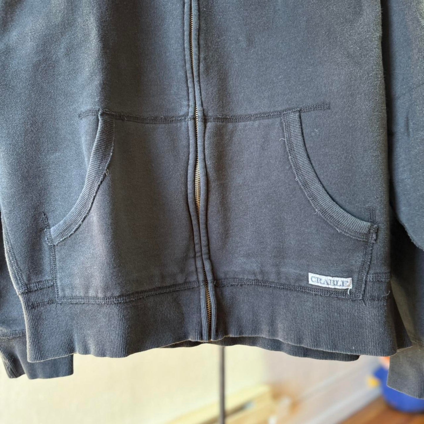 Vintage Y2K Nebraska Huskers Zip Up Crewneck - Large