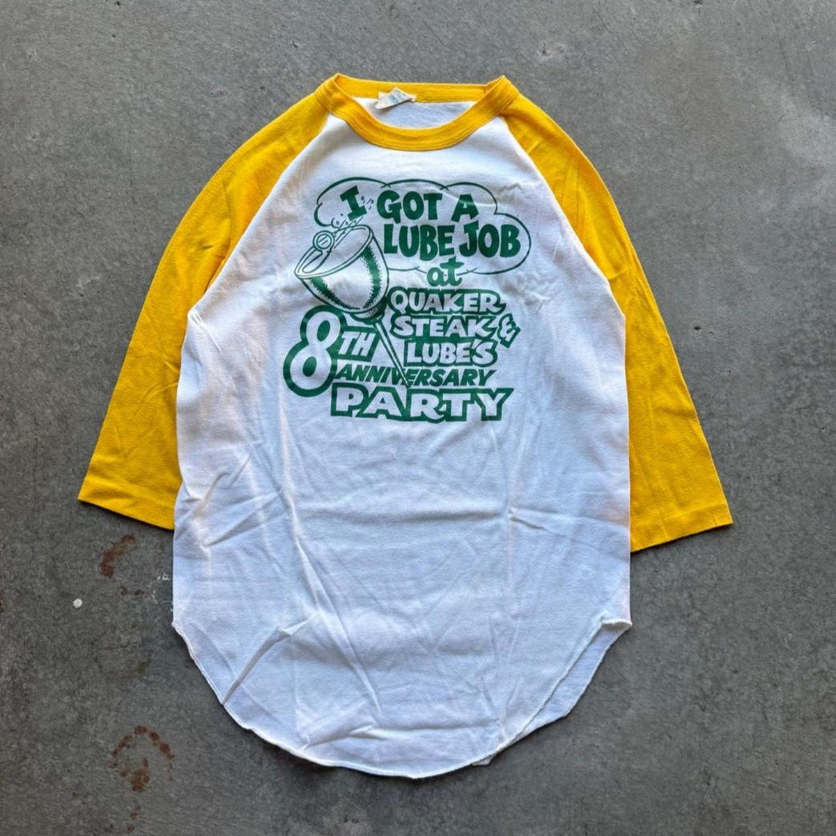 Vintage 80s I Got a Lube Job T-Shirt - Medium