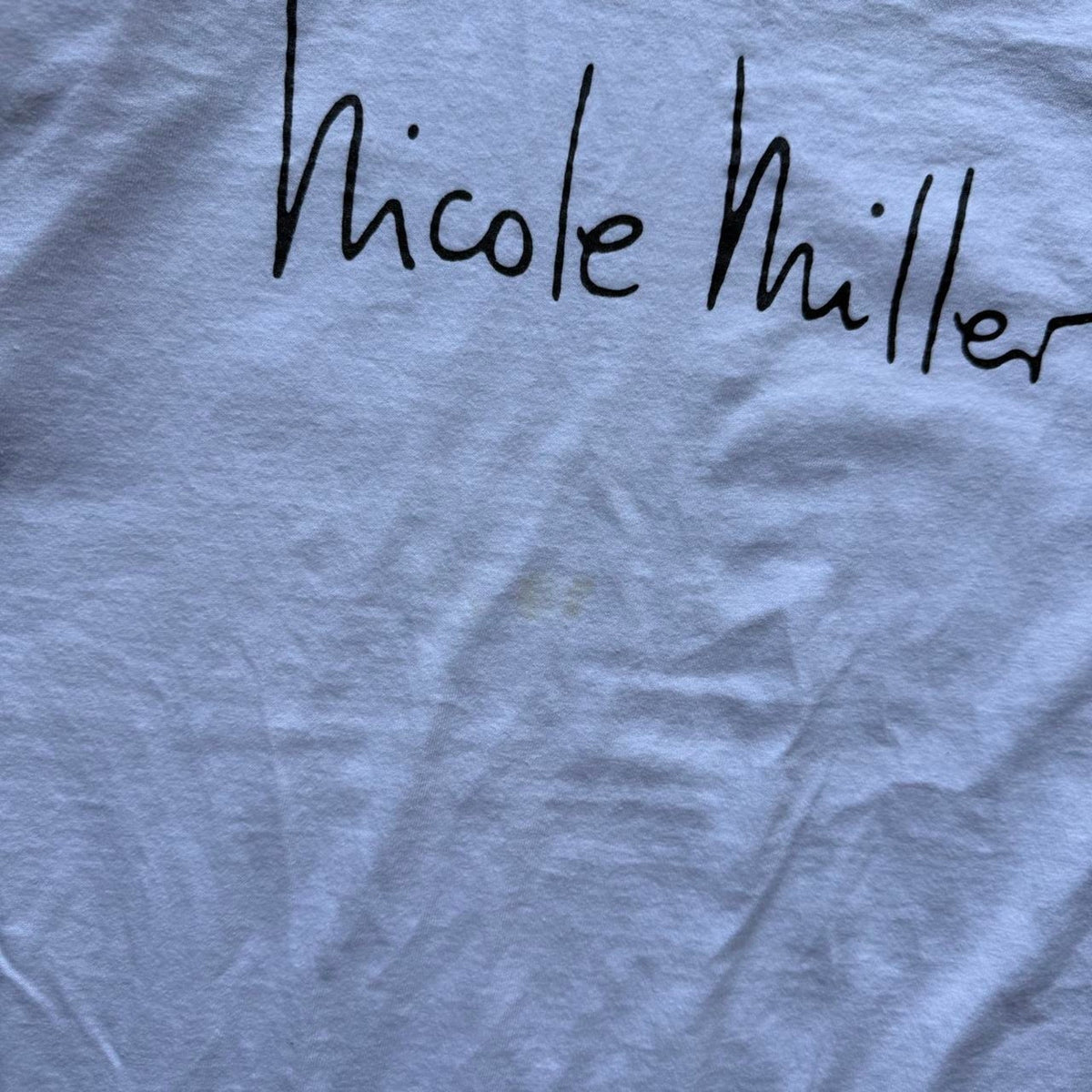 Vintage 90s Nicole Miller Signature T-Shirt - X-Large