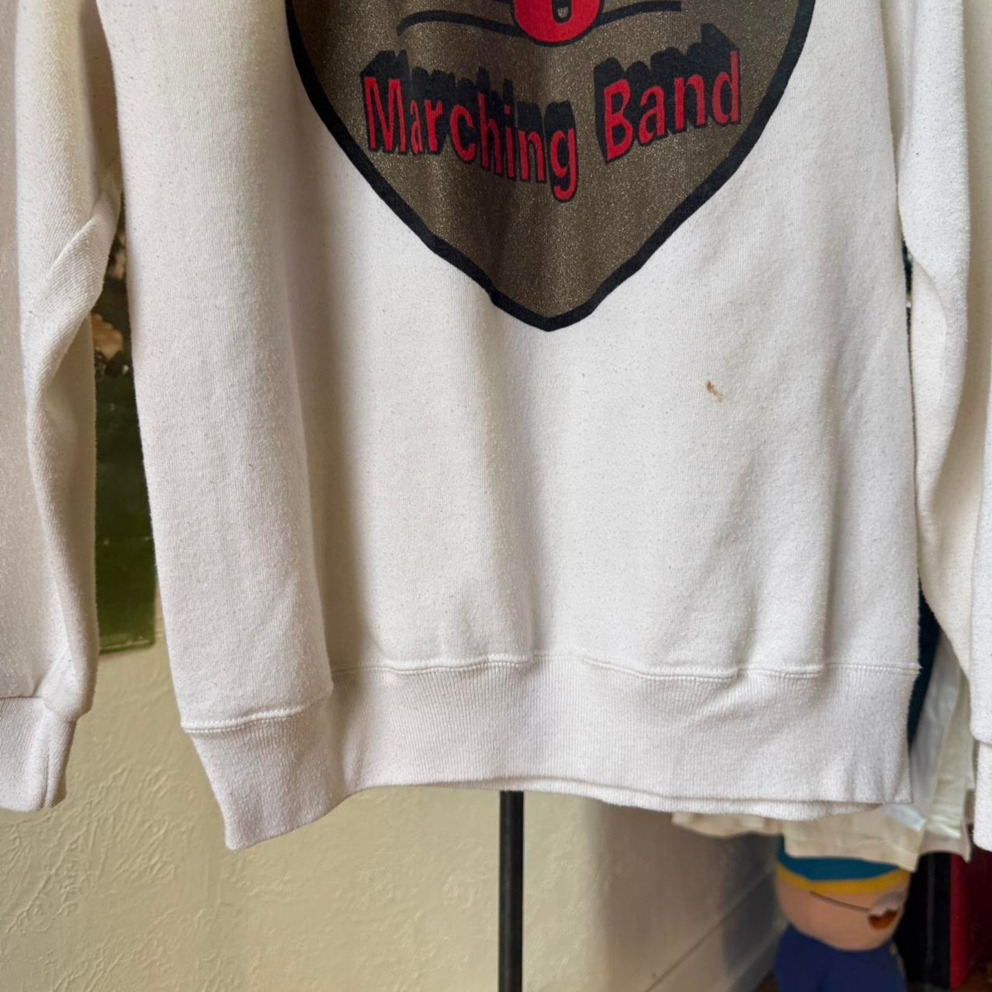 Vintage 90s Nebraska Marching Band Crewneck - Large