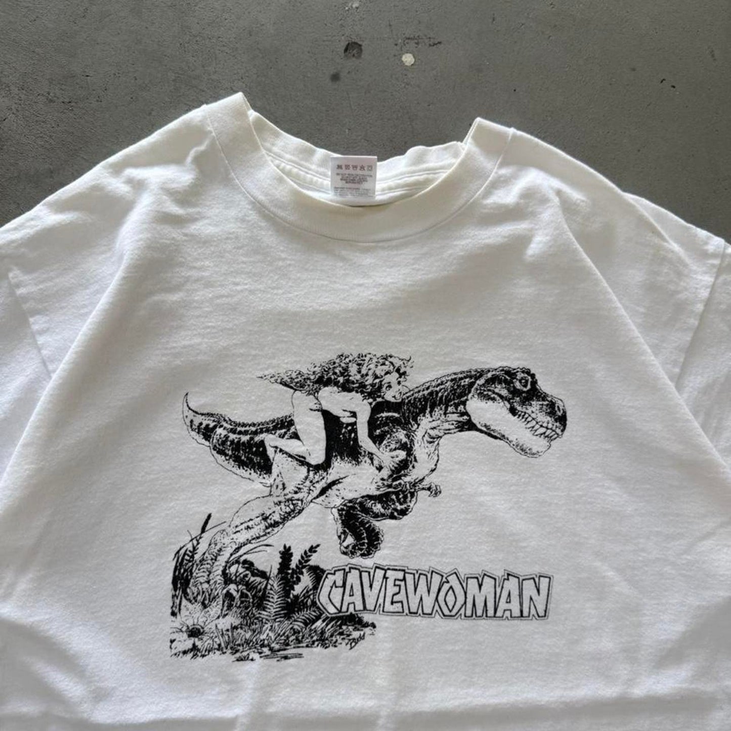 Vintage 90s Cavewoman Comic Book Series RARE T-Shirt - X-Large