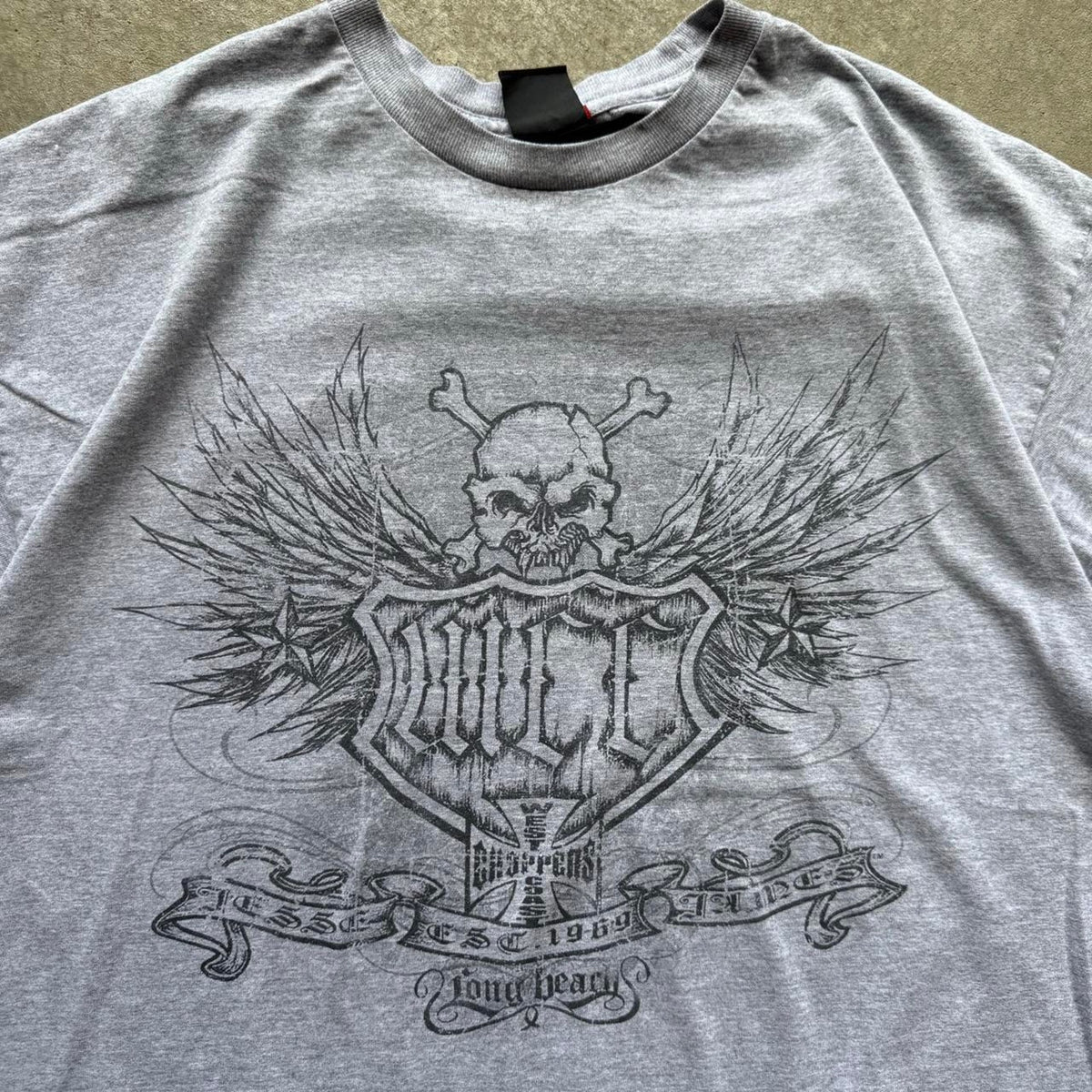 Vintage West Coast Choppers Biker Motorcycle T-Shirt - Large