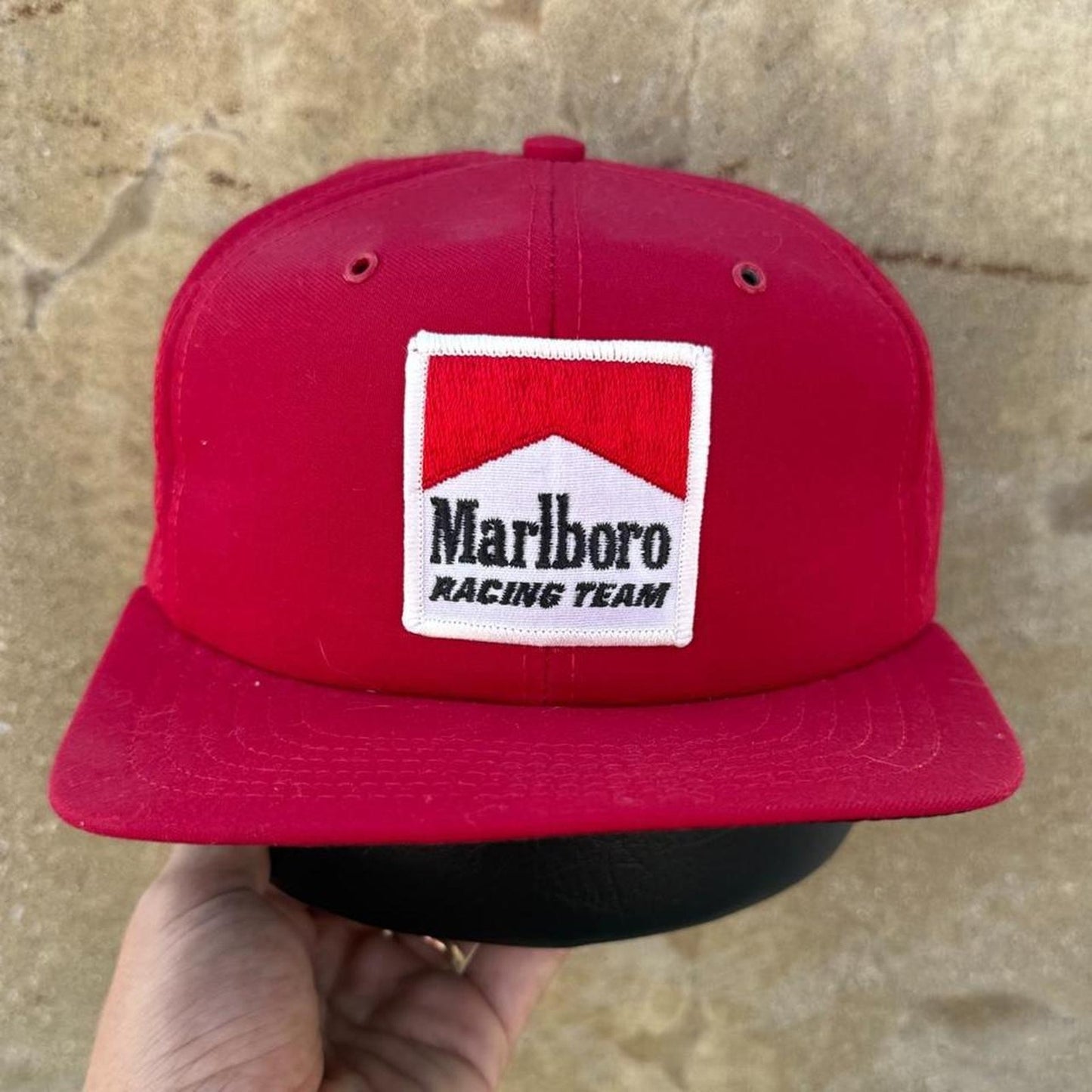 Vintage 90s Marlboro Racing Team Cigarette Racing Snapback