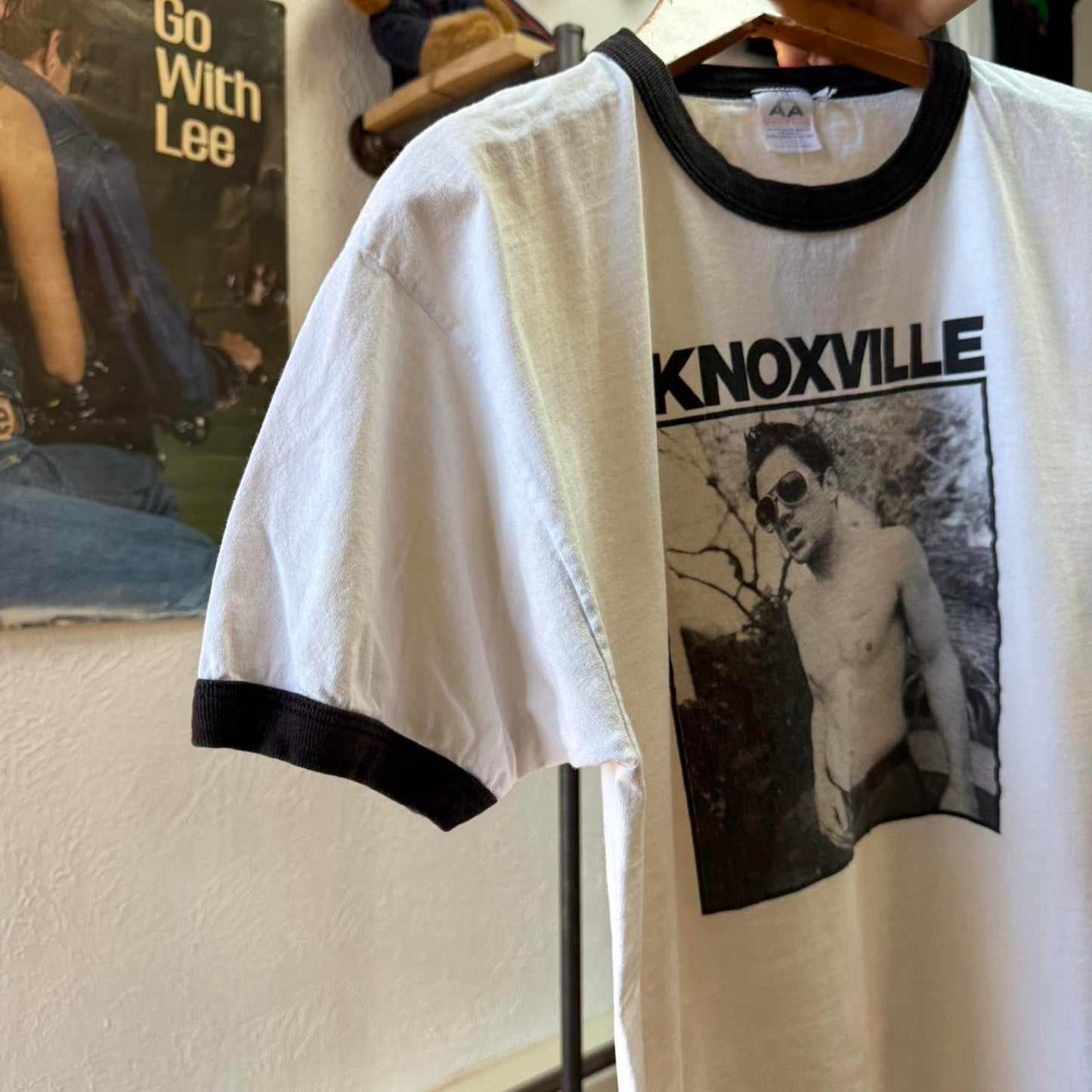 Vintage Johnny Knoxville Jackass Ringer T-Shirt - Large