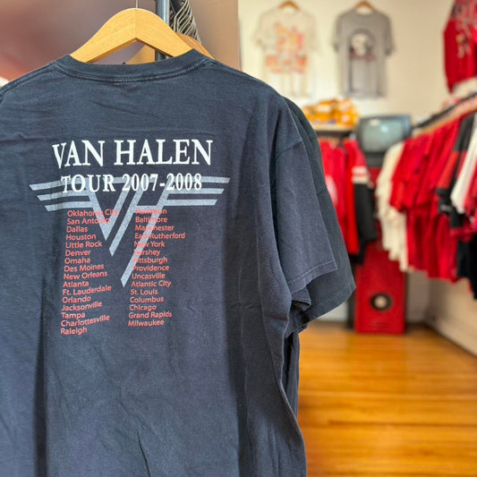 Vintage Y2K Van Halen Band T-Shirt - X-Large