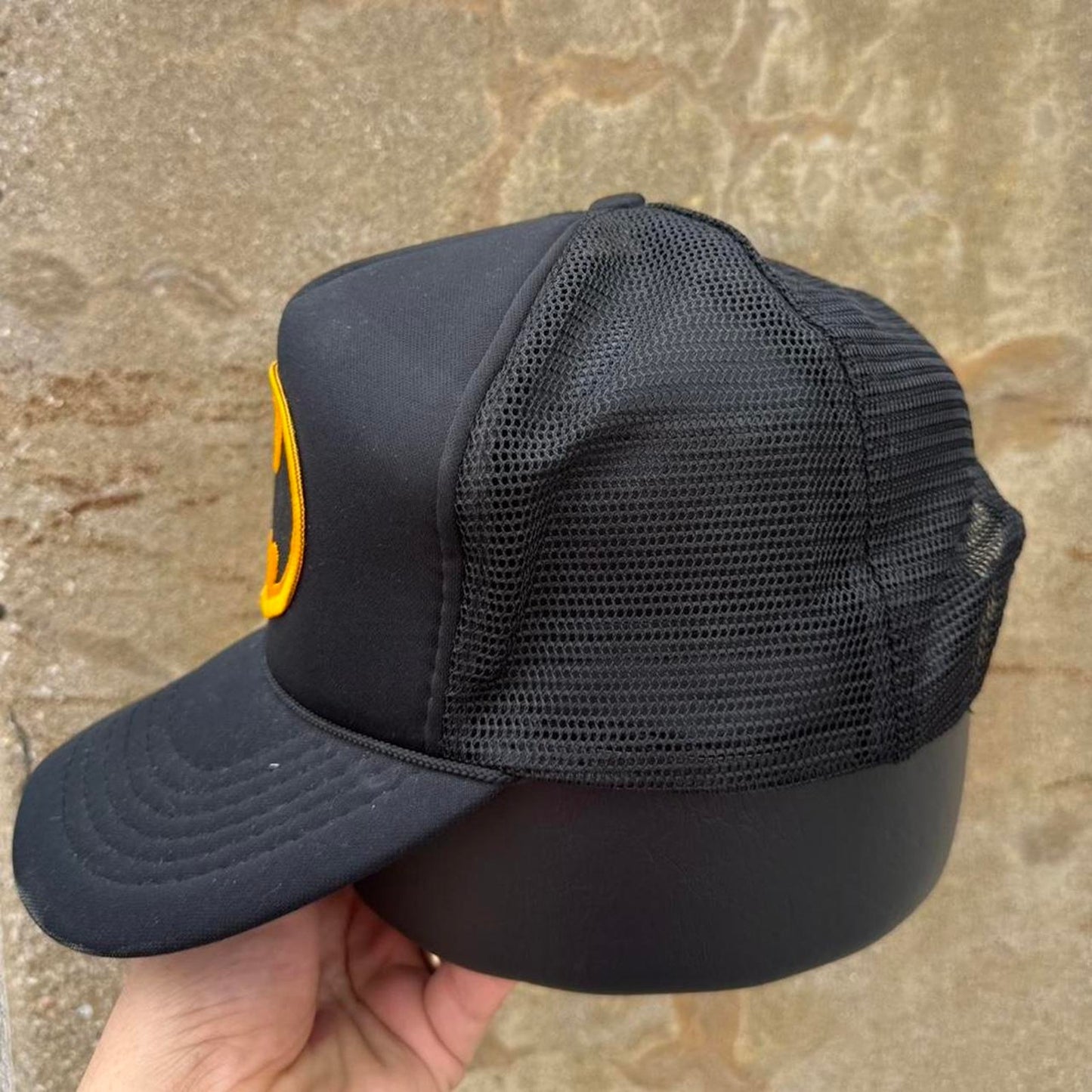 Vintage 90s Batman Logo Trucker Snapback