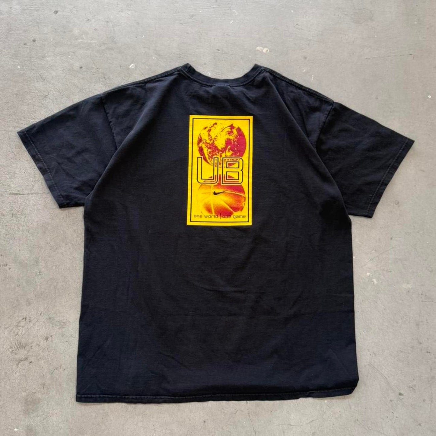 Vintage 90s Nike United Ballers Center Swoosh T-Shirt - X-Large