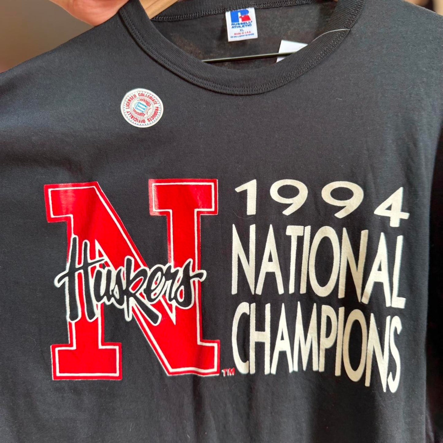 Vintage 1994 Nebraska Huskers National Champions T-Shirt