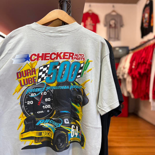 Vintage 2000 Checker Raceway 500 NASCAR T-Shirt - X-Large