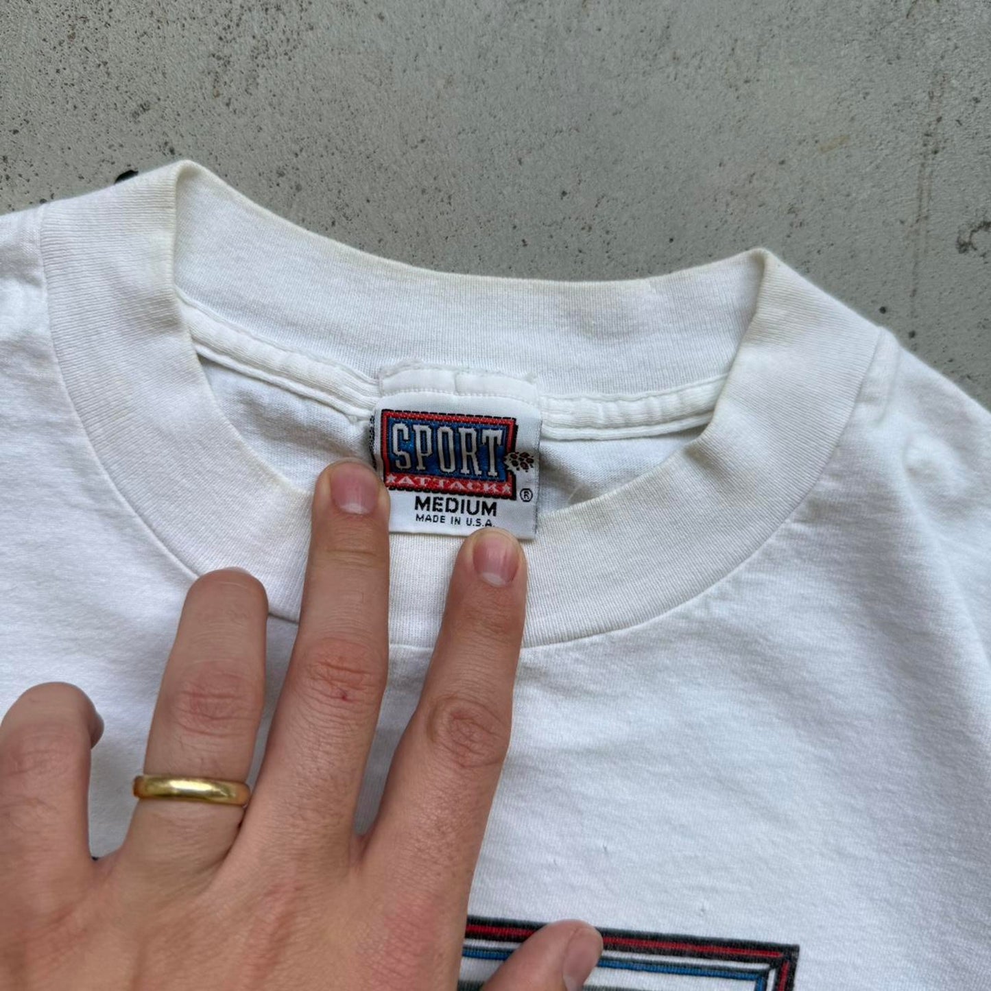 Vintage 90s Indianapolis 500 Racing Champion Race Car T-Shirt - Medium