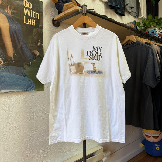 Vintage 90s My Dog Skip Movie Promo TV T-Shirt - X-Large