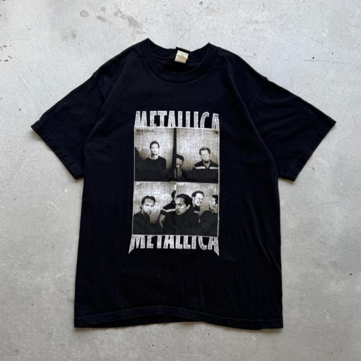 Vintage Metallica Photo Band Rock T-Shirt - Large