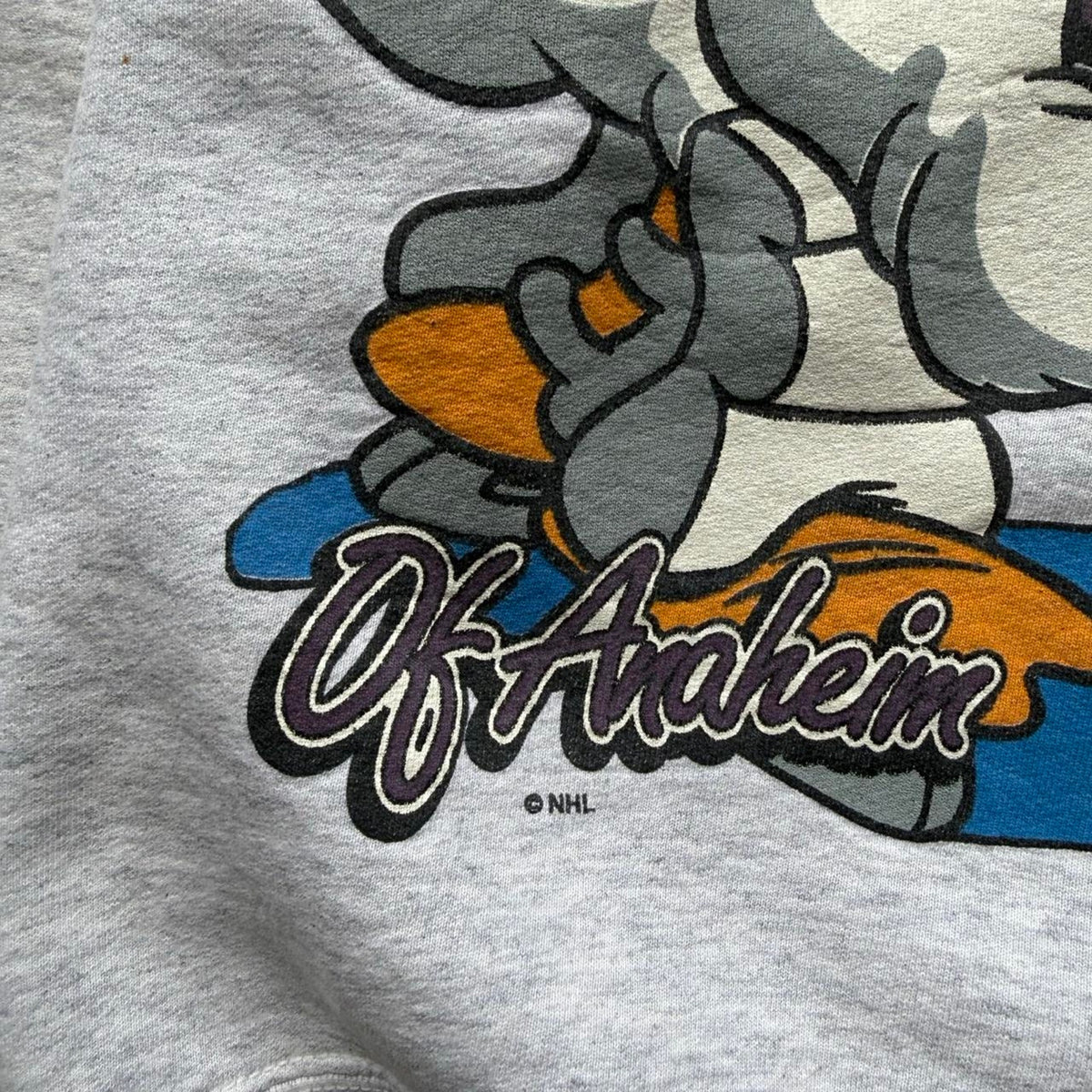 Vintage 90s Might Ducks NHL Hockey Crewneck - Large