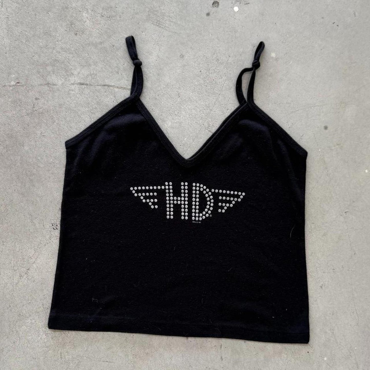 Vintage 90s Harley Davidson Studded Logo Tank Top - X-Large (W)