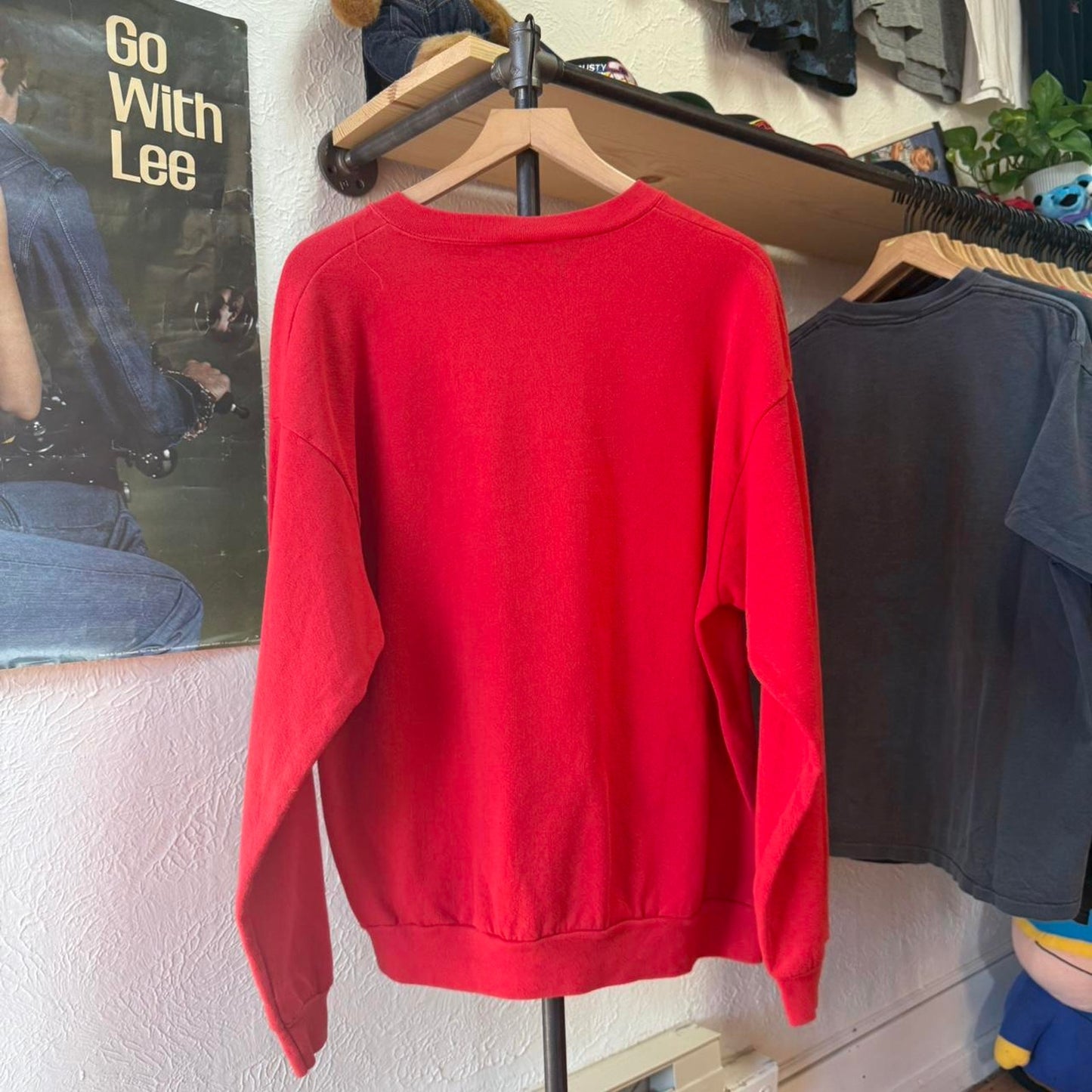 Vintage 1997 Nebraska Huskers Helmet Champions Crewneck - X-Large