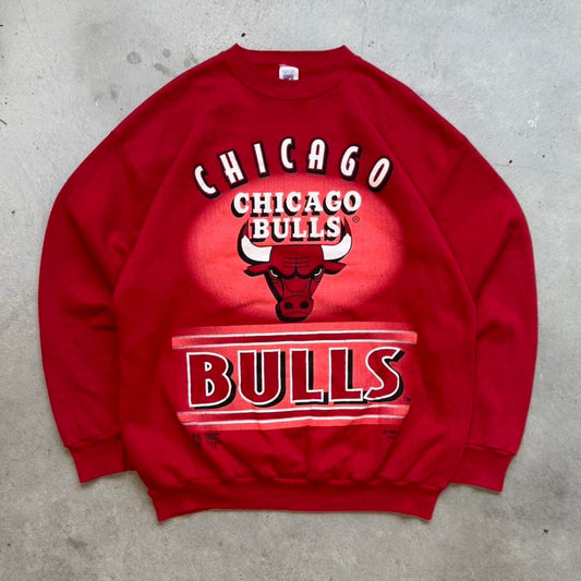 Vintage 90s Chicago Bulls NBA Basketball Crewneck - X-Large