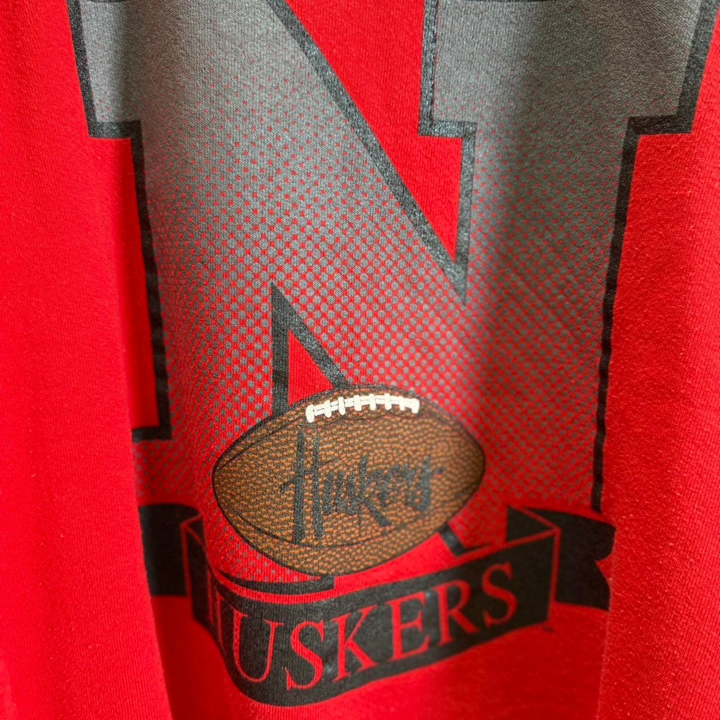 Vintage 90s Nebraska Huskers Football Russell Athletic Crewneck