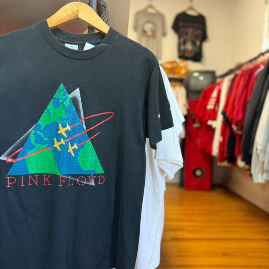 Vintage 1987 Pink Floyd World Tour Band T-Shirt - Large