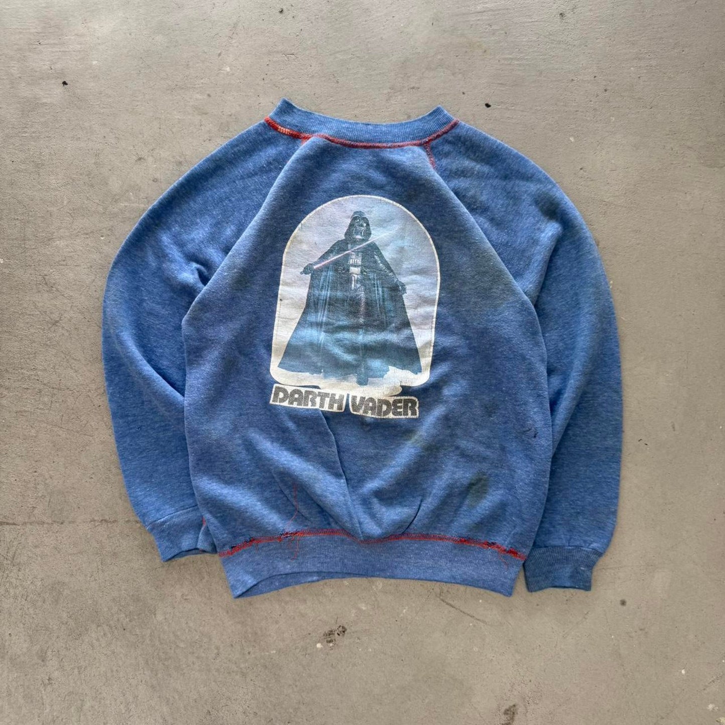 Vintage 70s Star Wars Darth Vader Sci Fi Crewneck - Medium