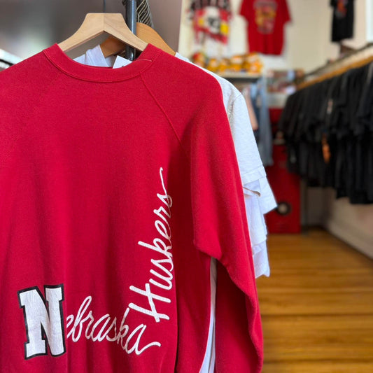 Vintage 90s Nebraska Huskers Football Crewneck