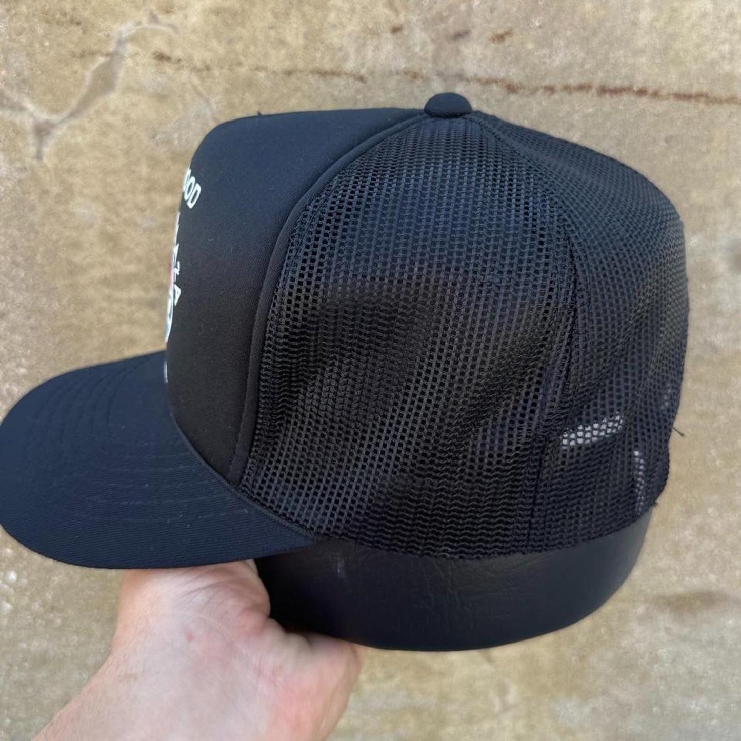 Vintage 90s Amoco Truck Plaza Trucker Cap