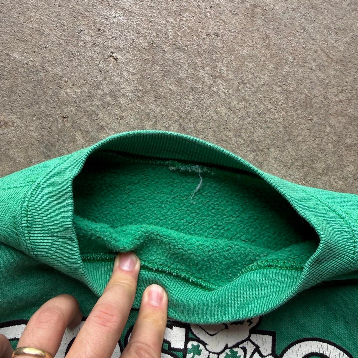 Vintage 80s Boston Celtics NBA Basketball Crewneck - Large