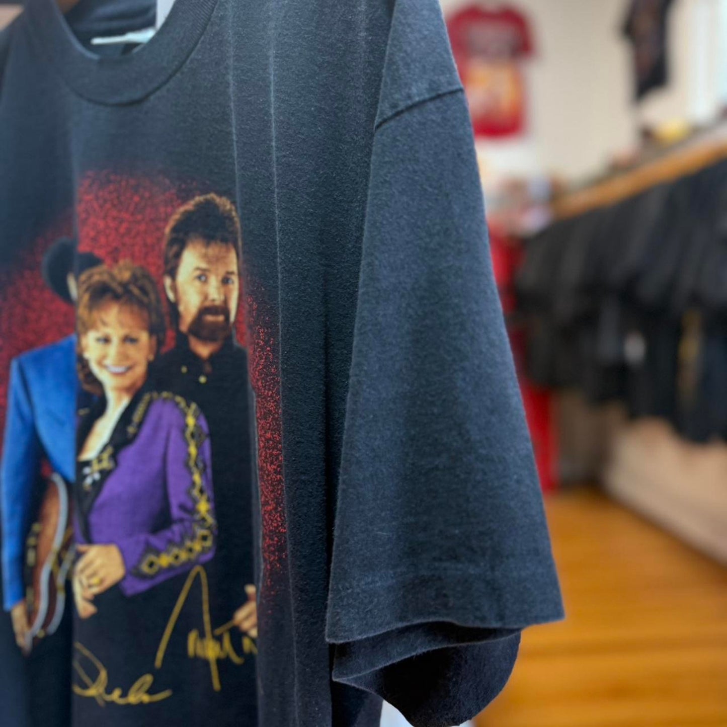Vintage 90s Brooks and Dunn Reba Country Music Band T-Shirt