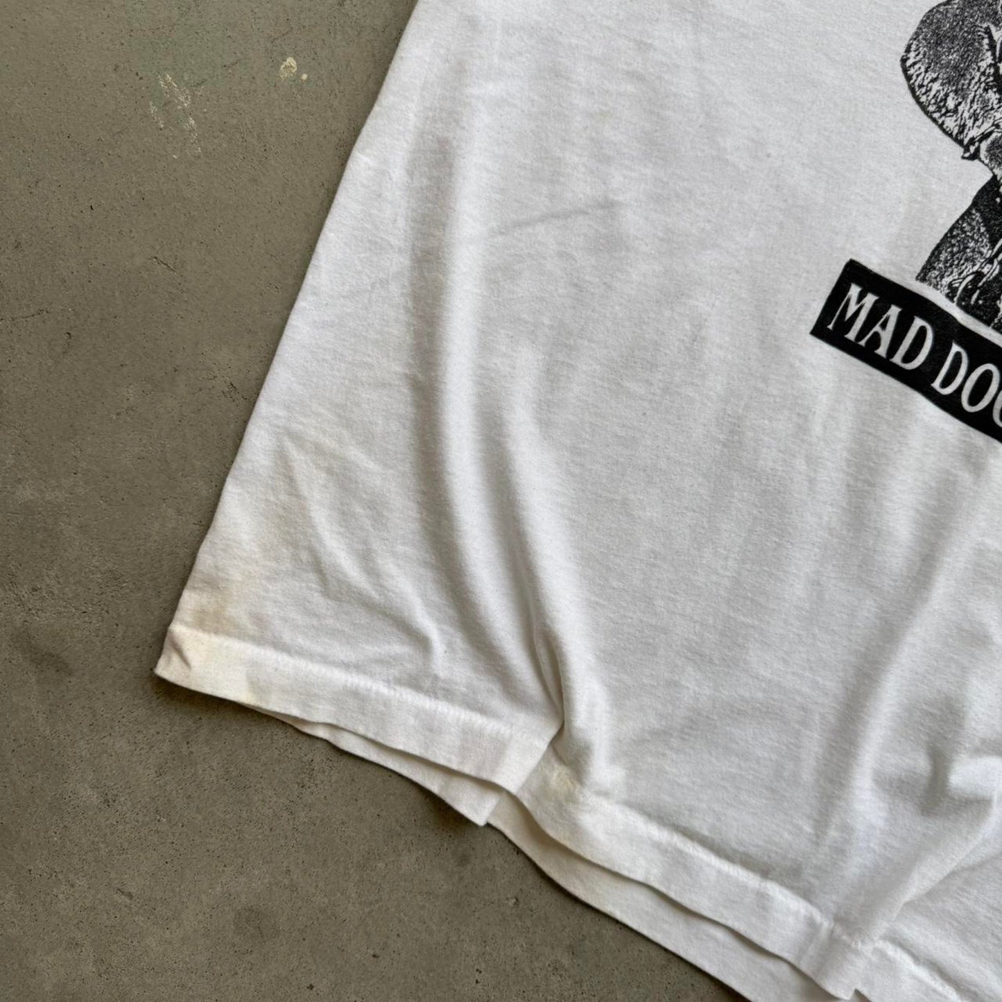 Vintage 90s Mad Dog Vachon Dog Eat Dog World Wrestling Wrestler T-Shirt - XX-Large