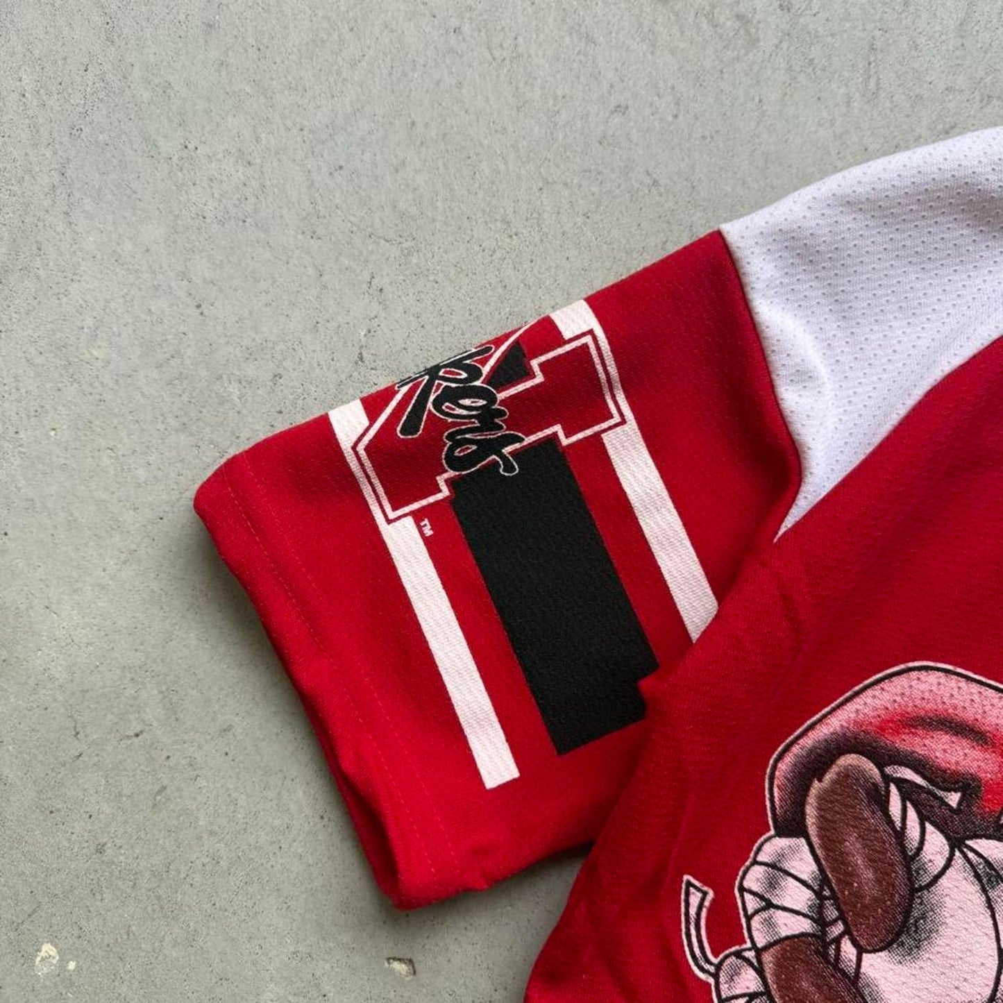 Vintage 90s Nebraska Huskers Taz Jersey - Kids Medium 6-8