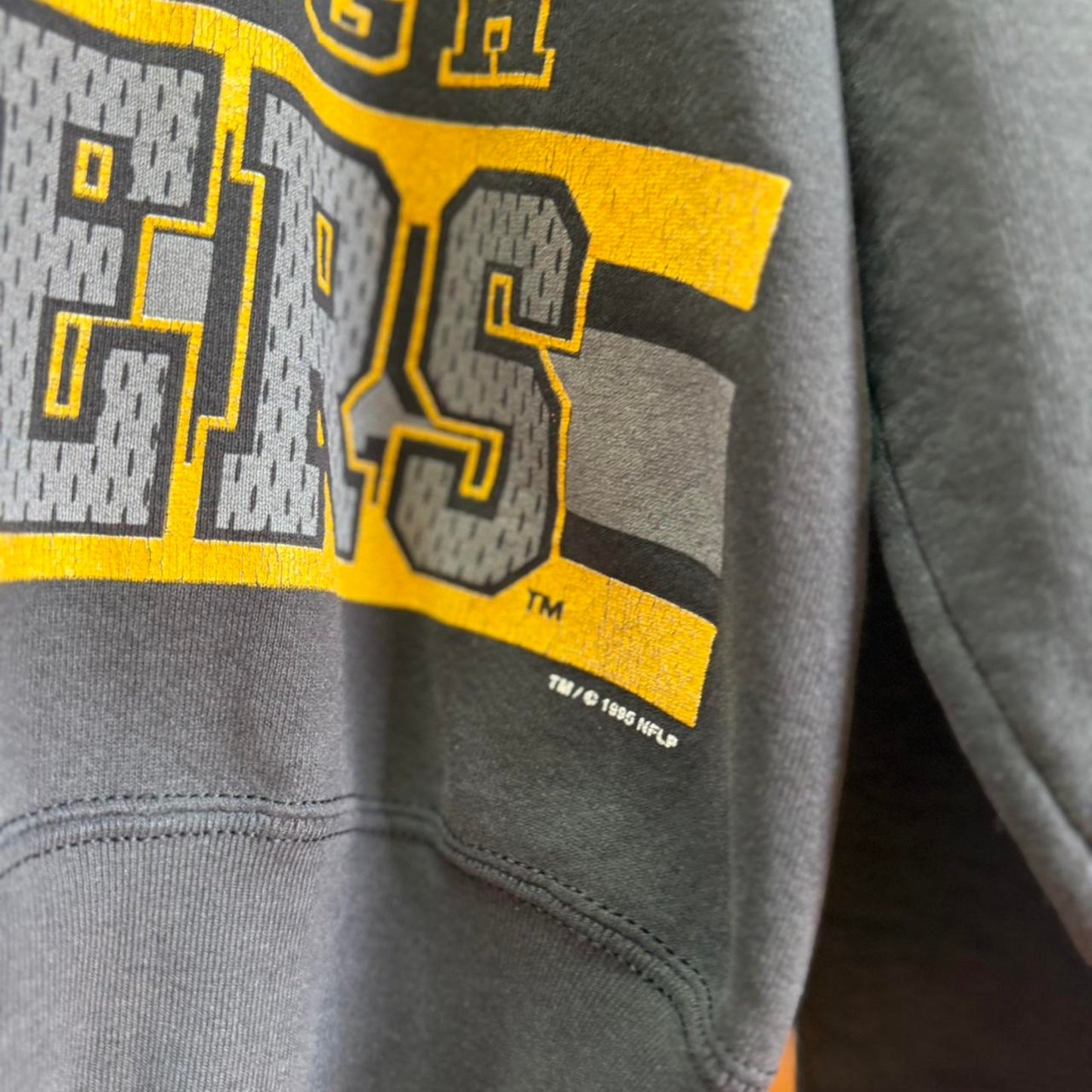 Vintage 90s Pittsburgh Steelers Salem Sportswear AOP Crewneck