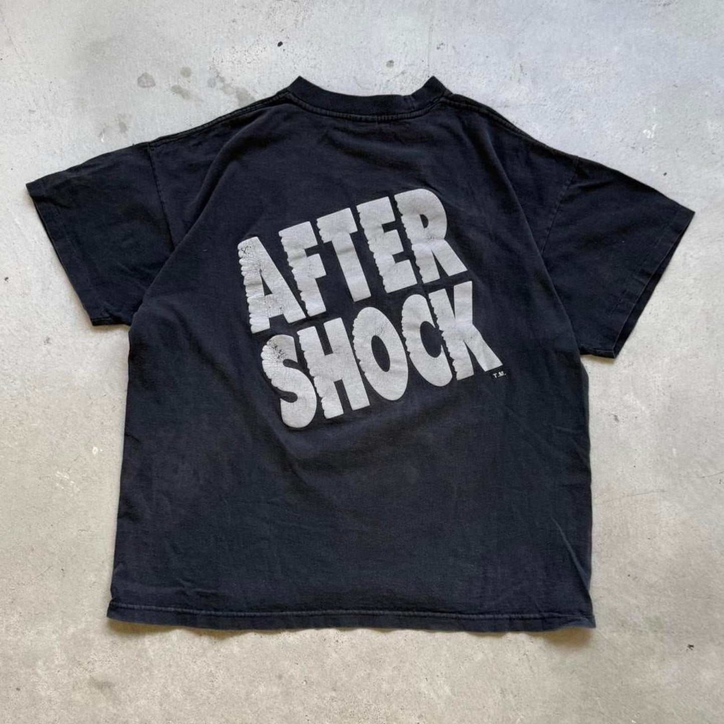 Vintage 90s Aftershock Alcohol Promo T-Shirt - X-Large